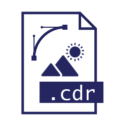Pictogramme extension de fichier cdr