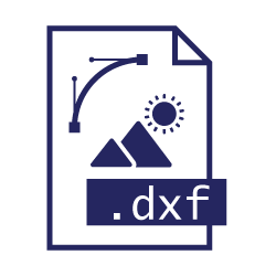 Pictogramme extension de fichier dxf