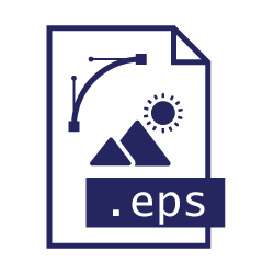 Pictogramme extension de fichier eps