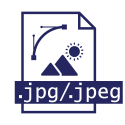 Pictogramme extension de fichier jpeg/jpg